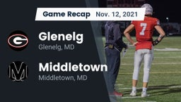 Recap: Glenelg  vs. Middletown  2021
