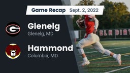 Recap: Glenelg  vs. Hammond 2022