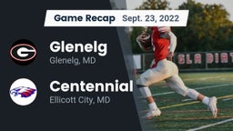 Recap: Glenelg  vs. Centennial  2022