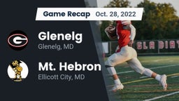 Recap: Glenelg  vs. Mt. Hebron  2022