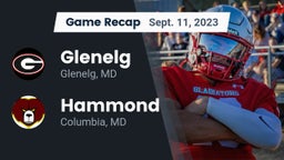 Recap: Glenelg  vs. Hammond 2023