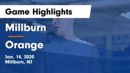 Millburn  vs Orange  Game Highlights - Jan. 14, 2020