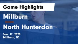 Millburn  vs North Hunterdon  Game Highlights - Jan. 17, 2020