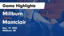 Millburn  vs Montclair  Game Highlights - Dec. 19, 2023
