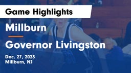 Millburn  vs Governor Livingston  Game Highlights - Dec. 27, 2023