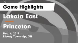 Lakota East  vs Princeton  Game Highlights - Dec. 6, 2019