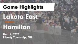 Lakota East  vs Hamilton  Game Highlights - Dec. 4, 2020