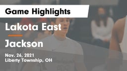 Lakota East  vs Jackson  Game Highlights - Nov. 26, 2021