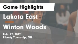 Lakota East  vs Winton Woods  Game Highlights - Feb. 22, 2022