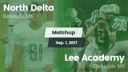 Matchup: North Delta vs. Lee Academy  2017