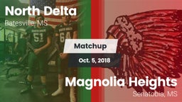 Matchup: North Delta vs. Magnolia Heights  2018