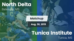 Matchup: North Delta vs. Tunica Institute  2019