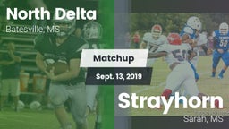 Matchup: North Delta vs. Strayhorn  2019