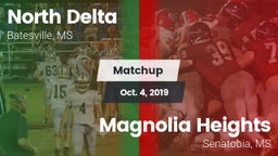 Matchup: North Delta vs. Magnolia Heights  2019