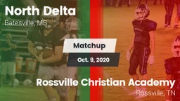 Matchup: North Delta vs. Rossville Christian Academy  2020