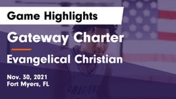 Gateway Charter  vs Evangelical Christian  Game Highlights - Nov. 30, 2021