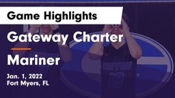 Gateway Charter  vs Mariner  Game Highlights - Jan. 1, 2022
