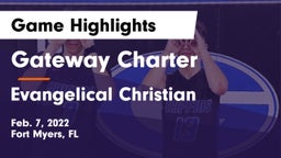 Gateway Charter  vs Evangelical Christian  Game Highlights - Feb. 7, 2022