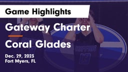 Gateway Charter  vs Coral Glades  Game Highlights - Dec. 29, 2023