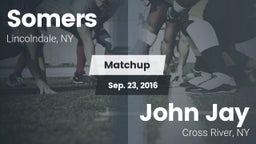 Matchup: Somers vs. John Jay  2016