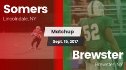 Matchup: Somers  vs. Brewster  2017