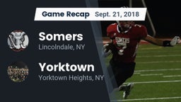 Recap: Somers  vs. Yorktown  2018
