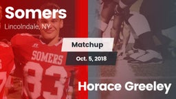 Matchup: Somers  vs. Horace Greeley 2018