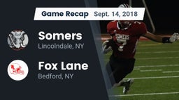 Recap: Somers  vs. Fox Lane  2018