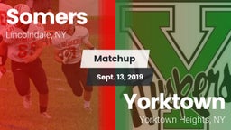 Matchup: Somers  vs. Yorktown  2019