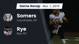 Recap: Somers  vs. Rye  2019