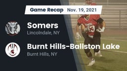 Recap: Somers  vs. Burnt Hills-Ballston Lake  2021
