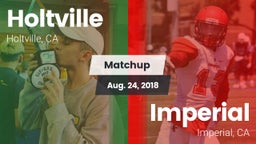 Matchup: Holtville vs. Imperial  2018