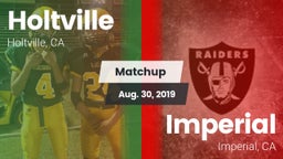 Matchup: Holtville vs. Imperial  2019