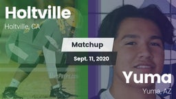 Matchup: Holtville vs. Yuma  2020