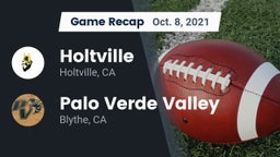Recap: Holtville  vs. Palo Verde Valley  2021