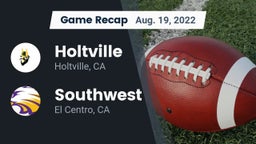 Recap: Holtville  vs. Southwest  2022