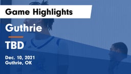 Guthrie  vs TBD Game Highlights - Dec. 10, 2021