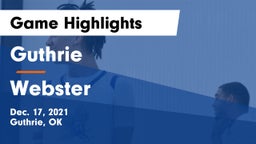 Guthrie  vs Webster  Game Highlights - Dec. 17, 2021