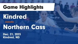 Kindred  vs Northern Cass  Game Highlights - Dec. 21, 2023