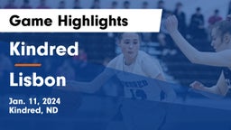 Kindred  vs Lisbon  Game Highlights - Jan. 11, 2024