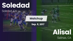 Matchup: Soledad vs. Alisal  2017
