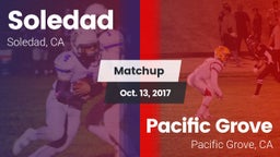 Matchup: Soledad vs. Pacific Grove  2017
