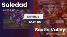 Matchup: Soledad vs. Scotts Valley  2017