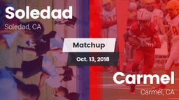 Matchup: Soledad vs. Carmel  2018