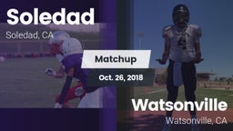 Matchup: Soledad vs. Watsonville  2018