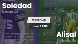 Matchup: Soledad vs. Alisal  2018