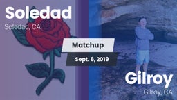 Matchup: Soledad vs. Gilroy  2019