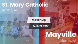 Matchup: St. Mary Catholic  vs. Mayville  2017