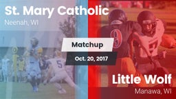 Matchup: St. Mary Catholic  vs. Little Wolf  2017