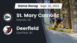 Recap: St. Mary Catholic  vs. Deerfield  2023